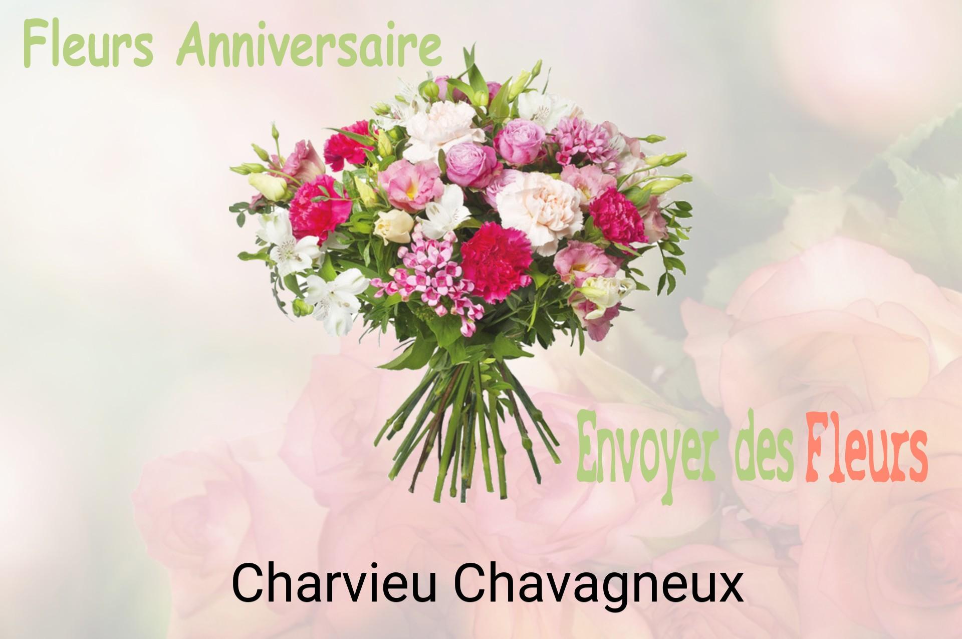 Bouquet de fleurs d’anniversaire livré à Charvieu-Chavagneux